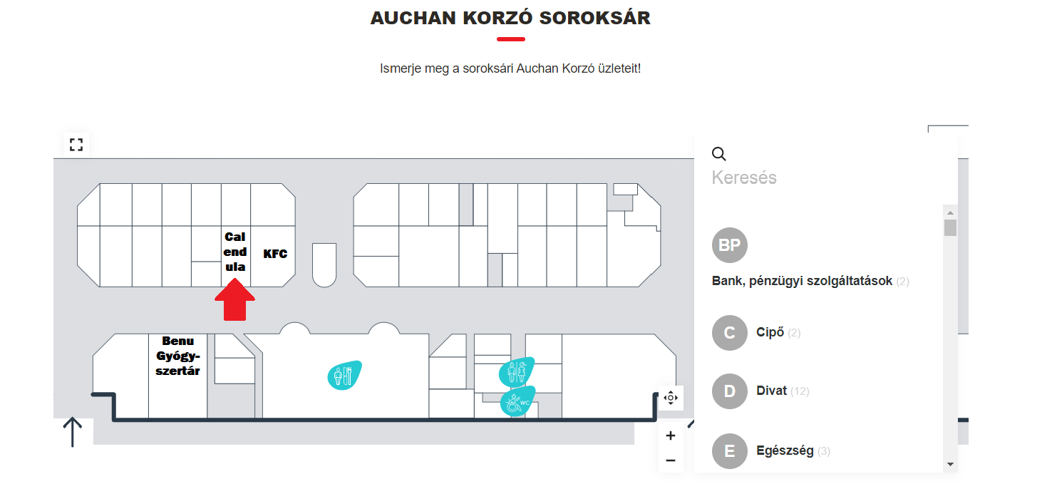 Calendula Soroksár Korzó